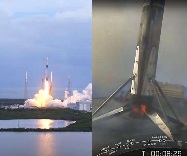SpaceX ties record for reused Falcon 9 rocket on 50th Starlink launch