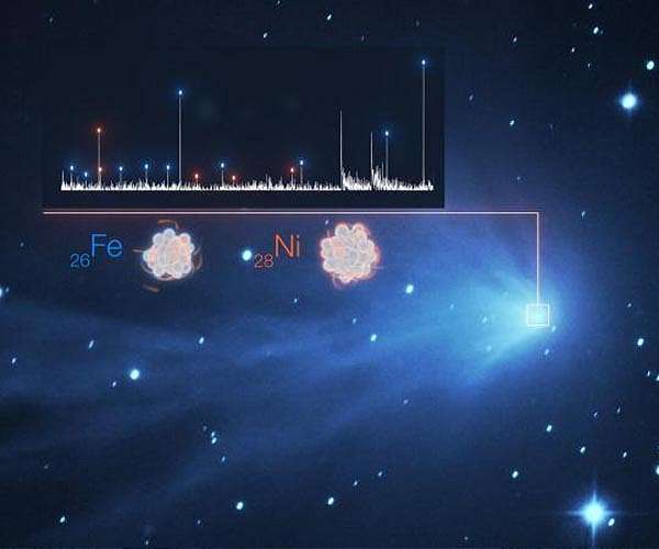 Heavy metal vapors unexpectedly found in comets throughout our Solar System