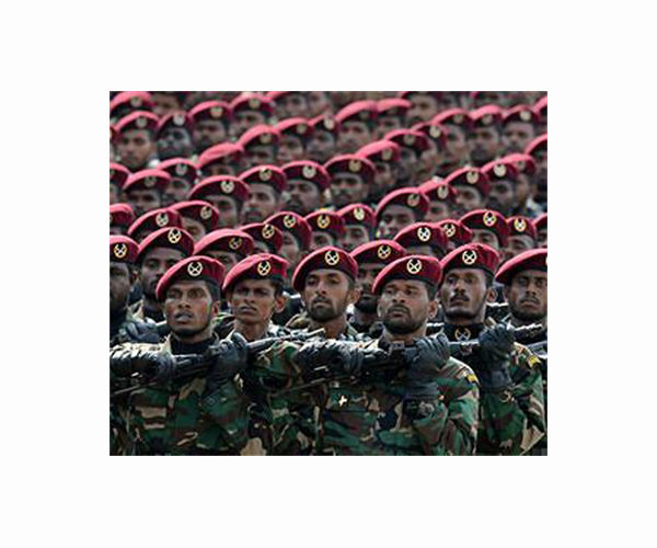 Sri Lanka to cut army by half after financial crisis