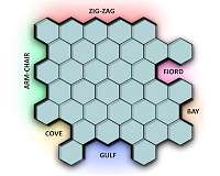 Large, stable pieces of graphene produced with unique edge pattern