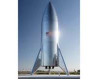 Elon Musk shows off prototype of Mars-bound rocket, Starship