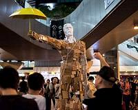 First charges against Hong Kong anti-government protester