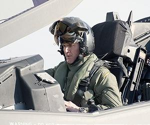 First RAF Pilot Flies JSF