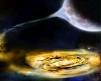First evidence of winds outside black holes throughout their mealtimes