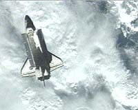 STS-122 Prepares For Landing