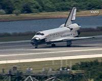 Shuttle Endeavour safely lands in Florida