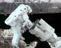 Discovery Astronauts Complete Final Spacewalk Of ISS Mission