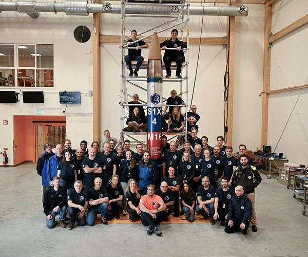 European rocket carries scientific experiments to microgravity