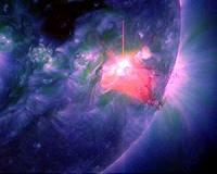 Massive solar flares threaten GPS