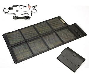 First Thin Film Solar Charger With USB Connection