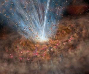 Quasar's Belch Solves Longstanding Mystery