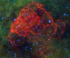 Star Explosion Leaves Behind a Rose