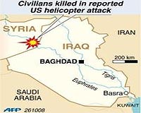 Eight die in US attack inside Syria: official media