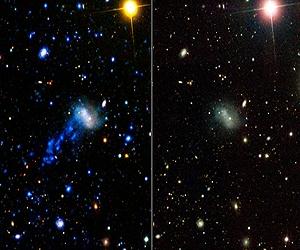 Astronomers Discover Star-Studded Galaxy Tail