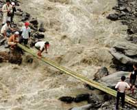 Surging river water kills five hikers in Taiwan
