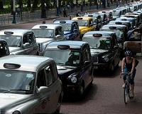 London's iconic black cabs go electric