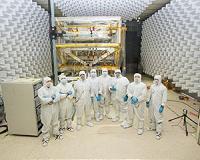 Testing the James Webb Space Telescope with Radio Waves