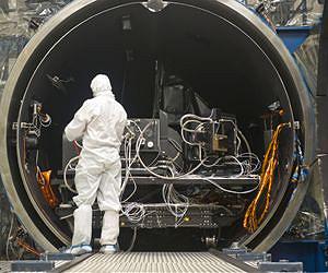 Landsat's TIRS Instrument Comes Out of First Round of Thermal Vacuum Testing