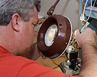 Shuttle Tank Connector Repairs Stretch Boundaries
