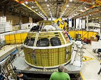 Engineers Mark Completion of Orion's Pressure Vessel