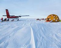 Ice mission and extreme camping