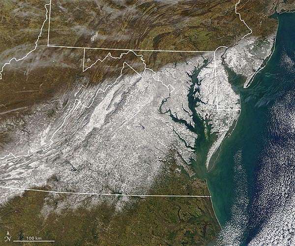 NASA Planes Fly into Snowstorms to Study Snowfall