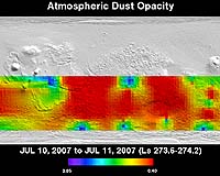Arizona State Scientists Keep An Eye On Martian Dust Storm