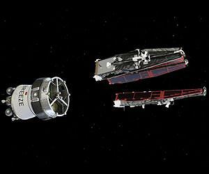 Satellites packed like sardines