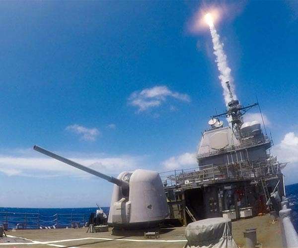 Two US Navy warships transit through Taiwan Strait