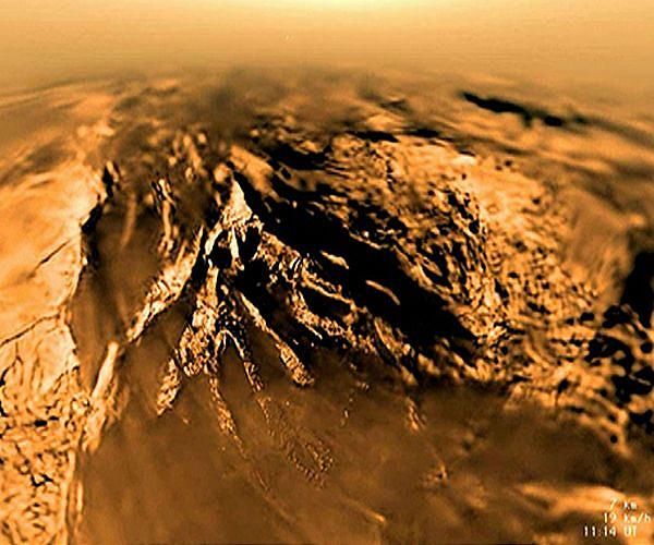 Saturn's moon Titan may have thick insulating methane ice crust up to six miles