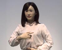 The 'human' side of robots at electronics show