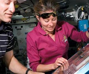 Just 2 weeks in orbit causes changes in eyes