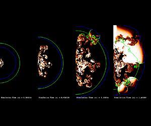 A Tiny Flame Shines Light on Supernovae Explosions