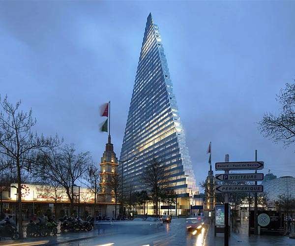 Paris starts building 'Triangle' tower despite green opposition