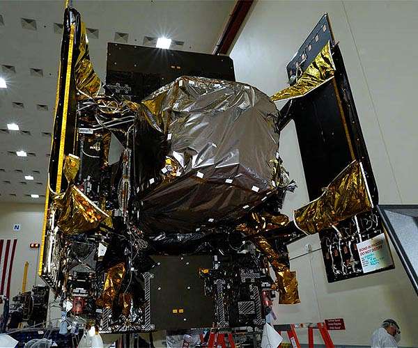 NASA air pollution instrument completes satellite integration