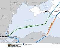 Gazprom completes section of TurkStream pipeline