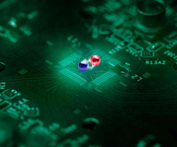 Quantum scientists shrink hardware demands with breakthrough error correcting gate
