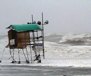 Japan warily eyes typhoon