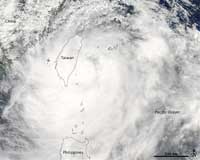 Taiwan issues warning as Typhoon Maria approaches