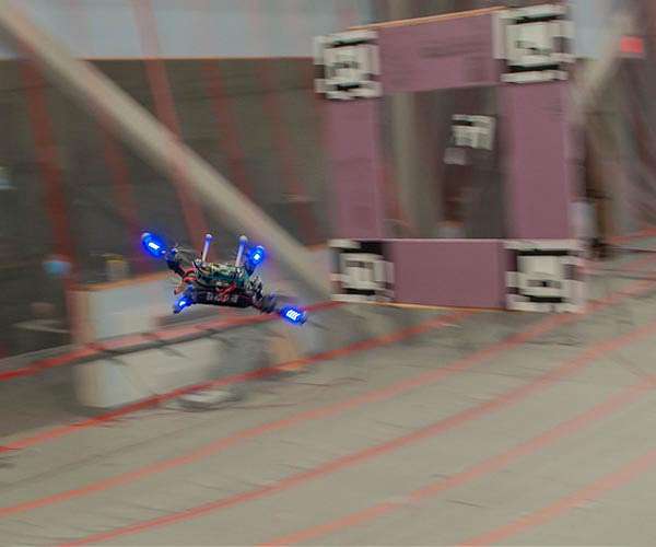 System trains drones to fly around obstacles at high speeds