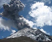 Evacuations as Peru volcano rumbles to life