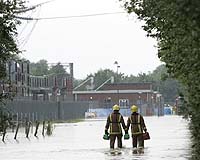 Emergency Committee Meets In London As UK Faces Worst Floods In 60 Years