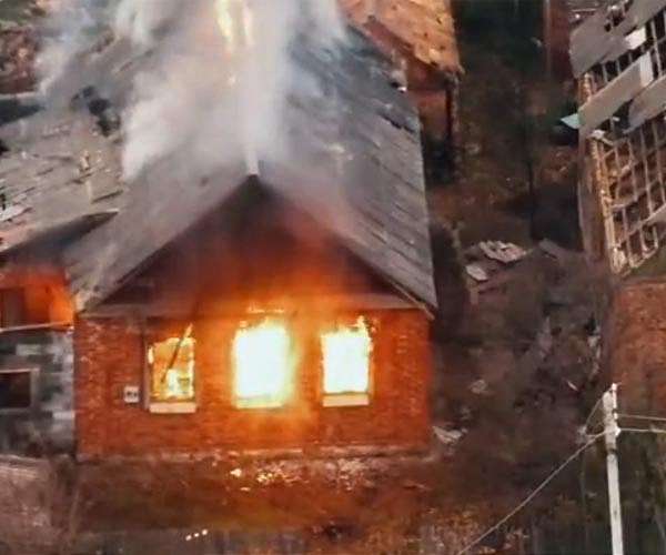 Russia strikes Ukraine clinic, blames Kyiv for border attacks