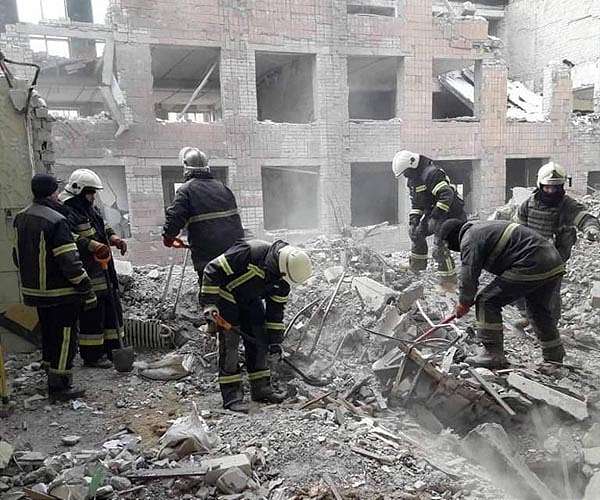 6 dead, 11 hospitalized in overnight Russian drone strikes on Kharkiv