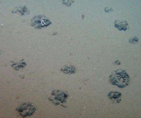 AWI researchers demonstrate high natural radioactivity of manganese nodules