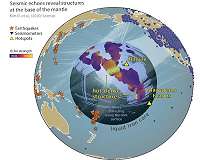 Scientists detect unexpected widespread structures near Earth's core