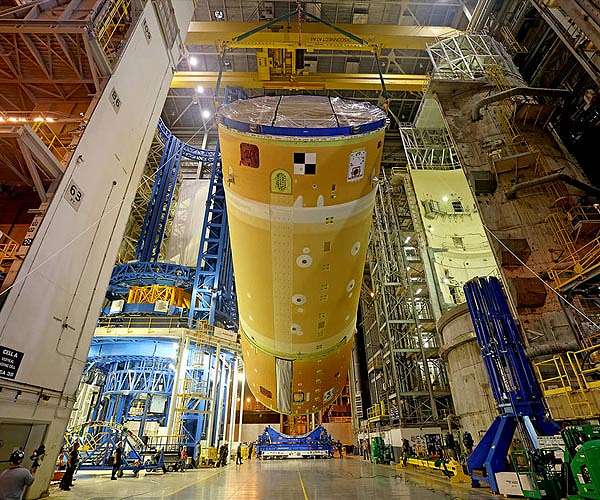 NASA Completes Upper Part of Artemis II Core Stage