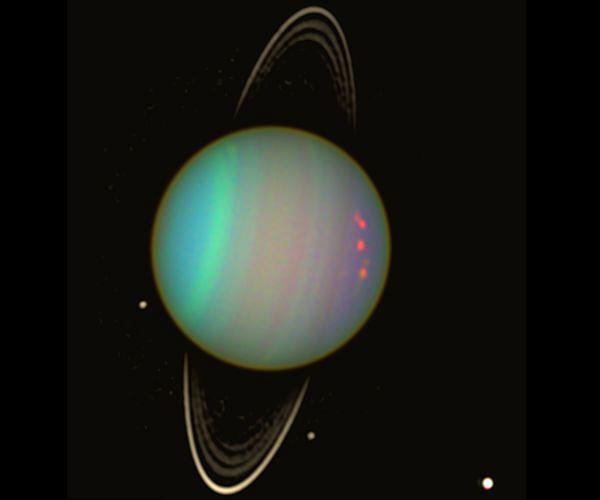 Astronomers characterize Uranian moons using new imaging analysis