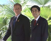 Bush And Abe Regret North Korea Delay In Disbanding Nuclear Arsenal