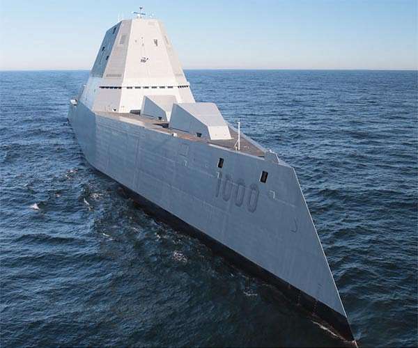 USS Zumwalt successfully conducts first missile test